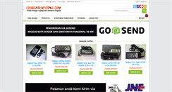 Desktop Screenshot of chargerlaptopku.com